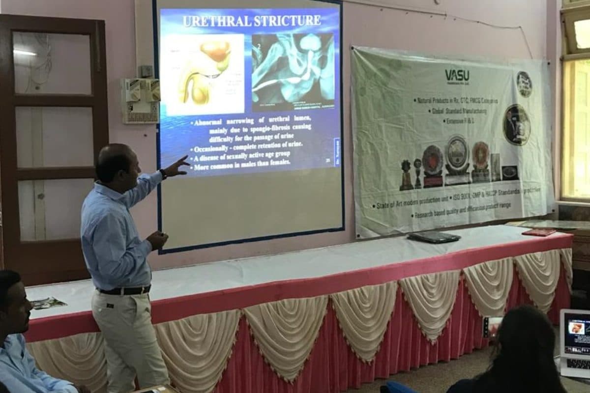 As subject expert of Ayurvedic Urology in "Teacher's Training Program" of Gujarat Ayurveda University, Jamnagar, Gujarat – India