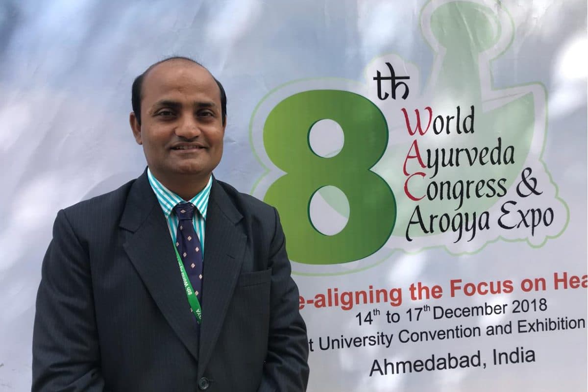 Research paper presentation in 8th World Ayurveda Congress & Arogya Expo
