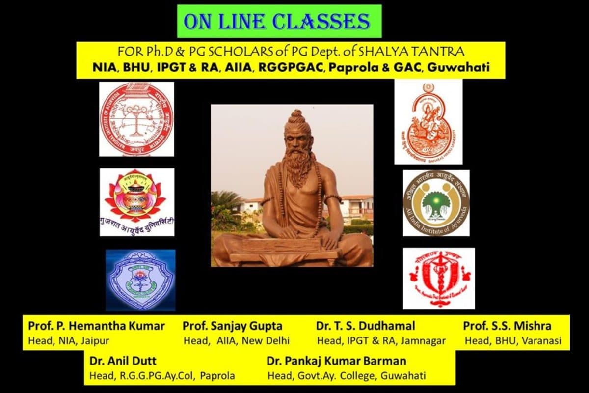 Webinars on Ayurvedic Urology for PG & Ph.D. scholars of the most Prestigious Ayurveda Institutes of India